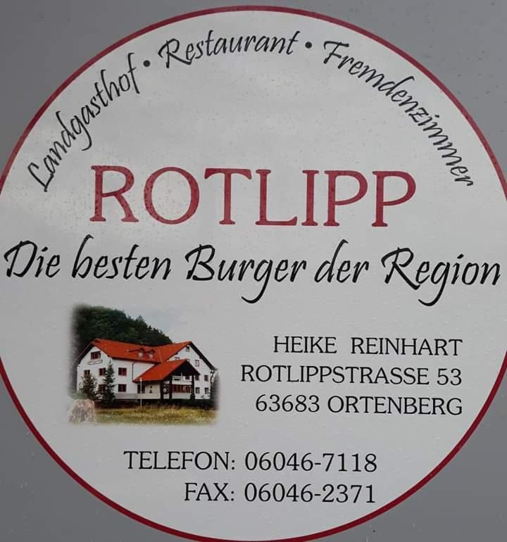 Landgasthof Rotlipp Gaestezimmer Ortenberg  ภายนอก รูปภาพ
